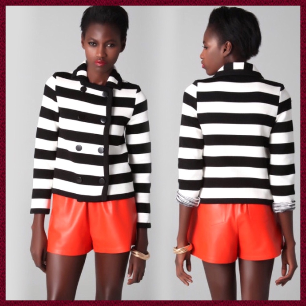 M Missoni Striped Knitted Jacket